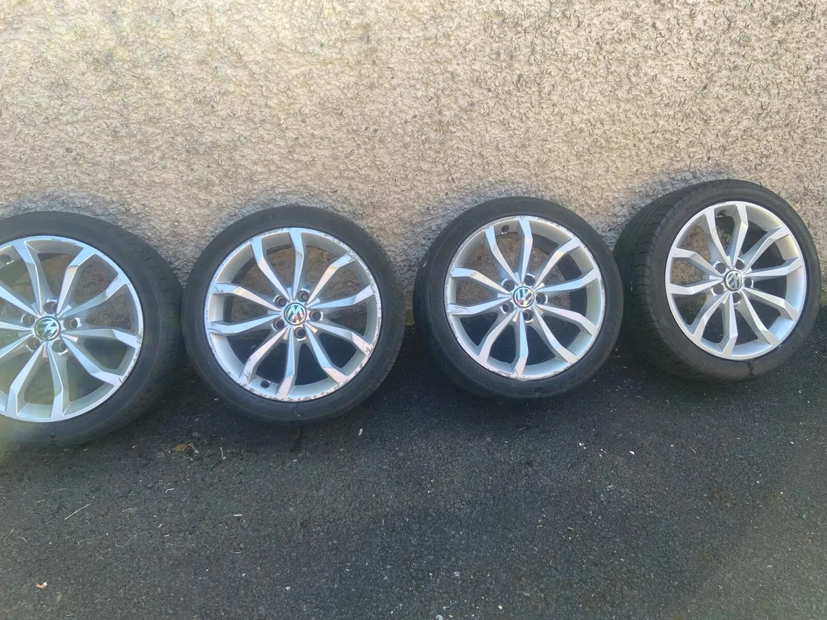 Audi S4/A4 Genuine OEM 18 inch alloys x4 - Image 1