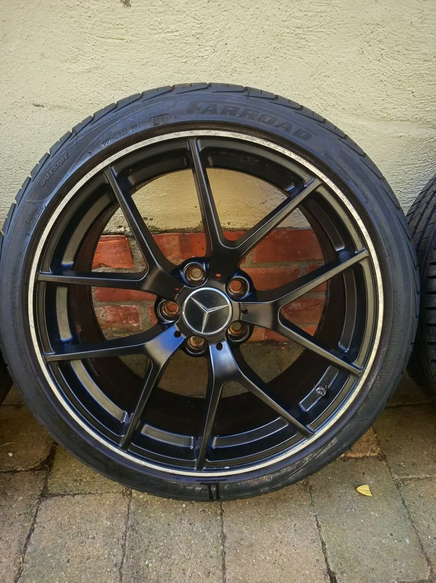 Mercedes  alloy wheels 18" - Image 2