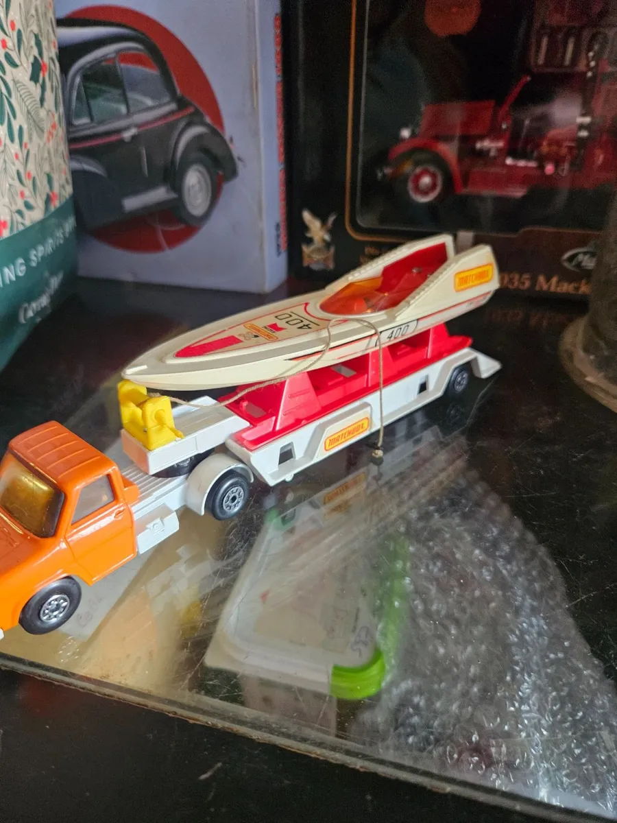 Matchbox Superkings Ford Power Boat Transporter - Image 4