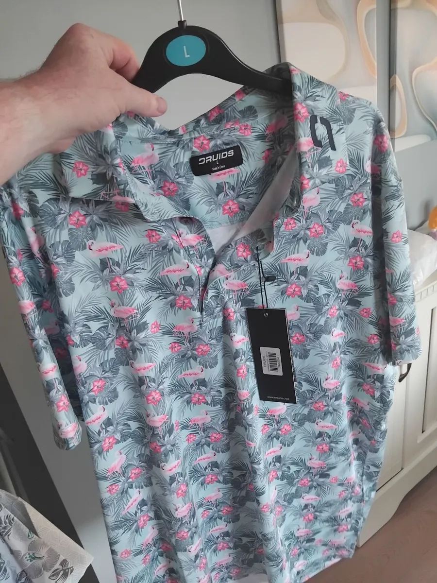 Druids golf tops L looking for XL - Image 4