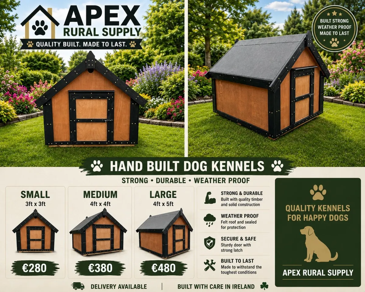 Wooden dog Kennel Large,Medium,Small