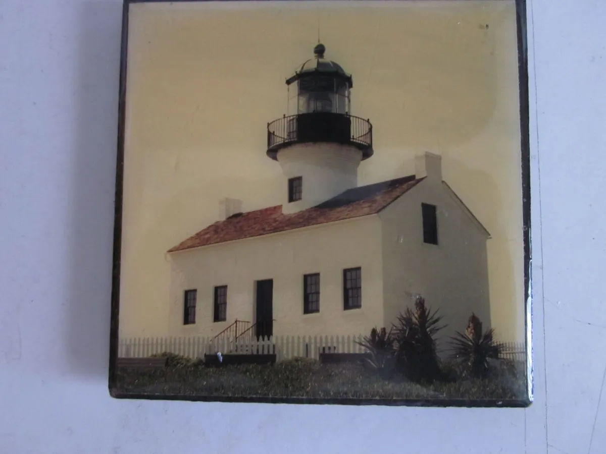 5 Coasters of Lighthouses by  David O. Mc Laughlin - Image 4