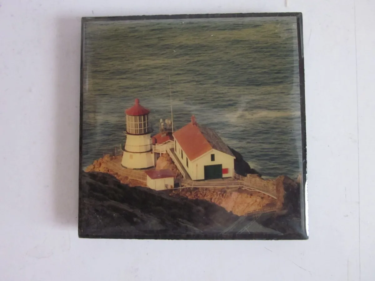 5 Coasters of Lighthouses by  David O. Mc Laughlin - Image 3