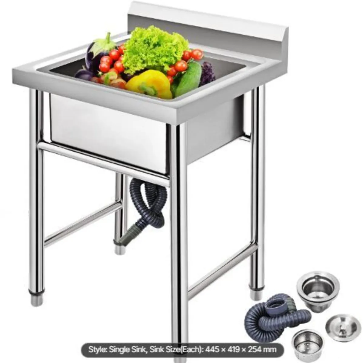 Handmade Sink Non-magnetic Stainless - Image 1