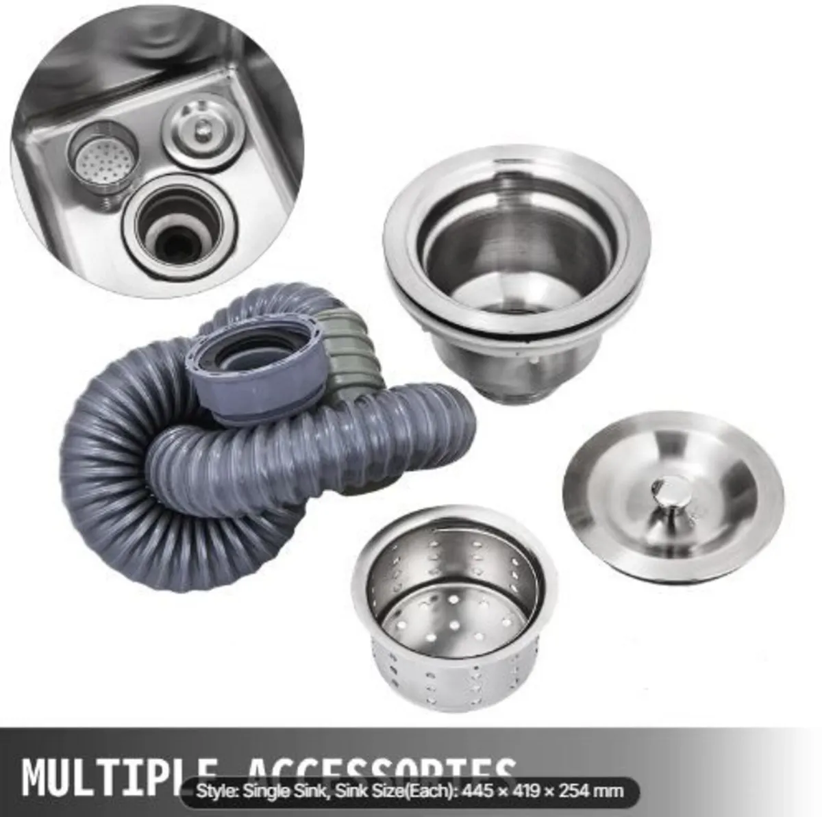 Handmade Sink Non-magnetic Stainless - Image 2