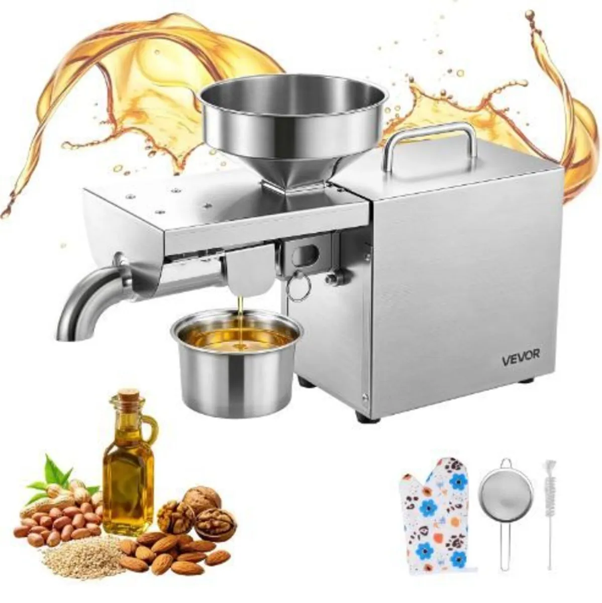 Oil Press Machine, 3.75 kg/H Capacity, 700W - Image 4
