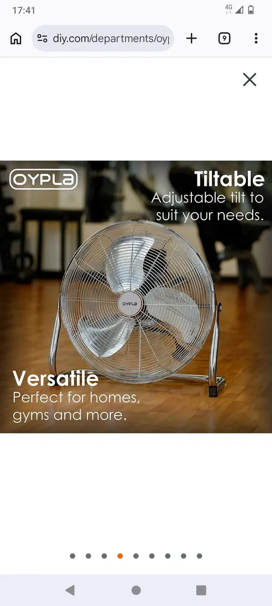 Postage Brand-new in box! 
Gym fan! - Image 2