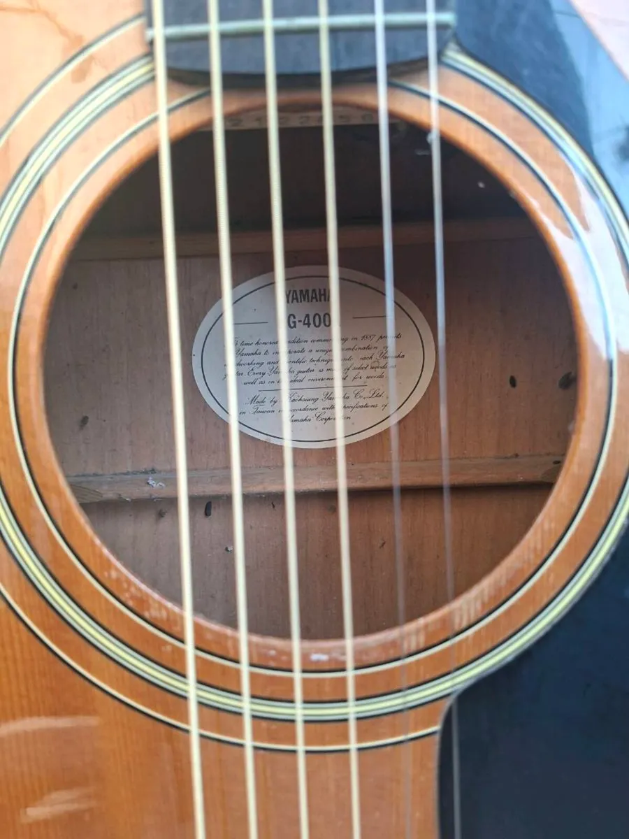 Vintage Yamaha Fg400a - Image 4