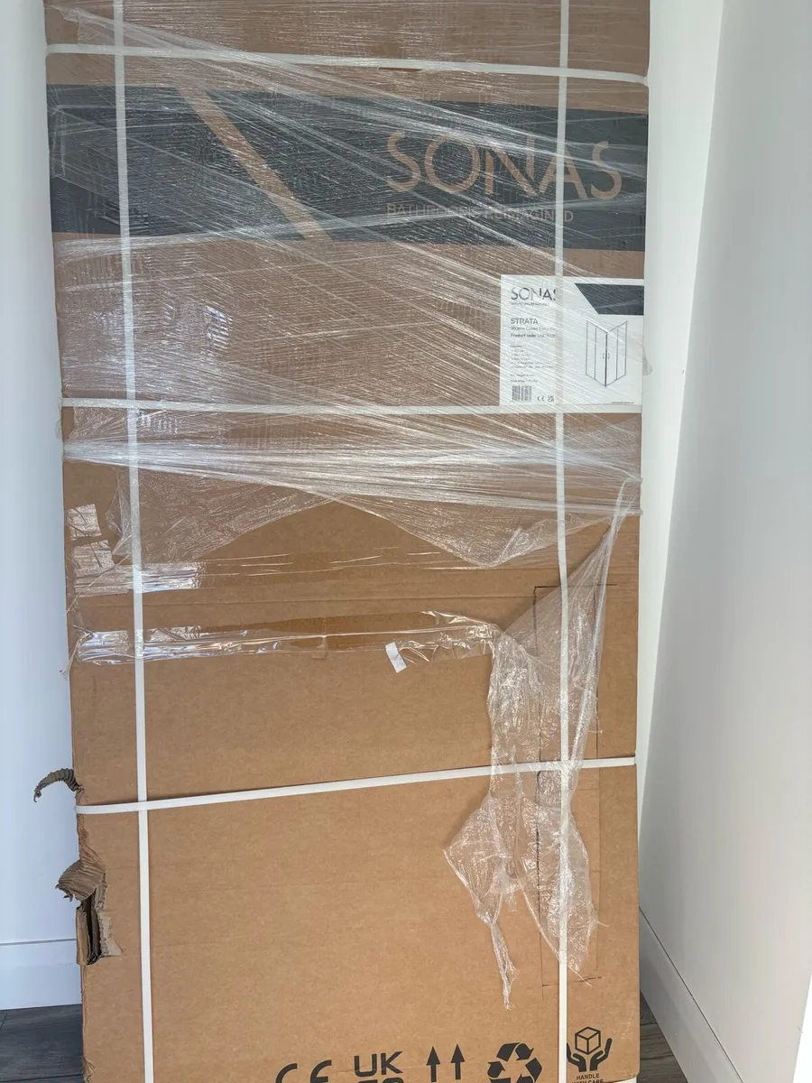 SONAS Double door corner shower - Chrome - Image 2