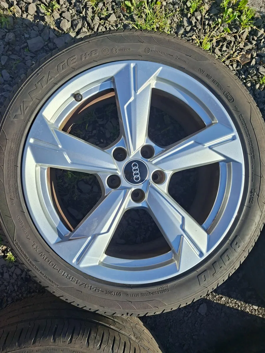 18" Genuine Audi A6 S Line Alloys with tyres - Image 3