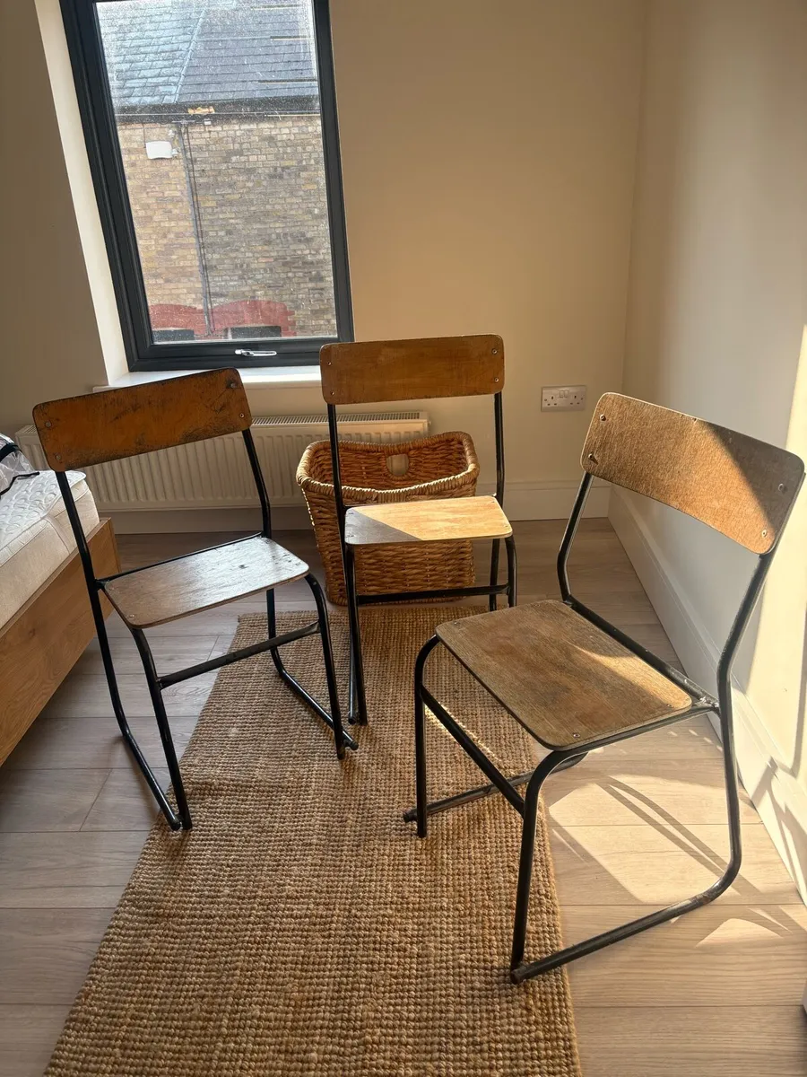 Industrial style chairs €20 each - Image 1