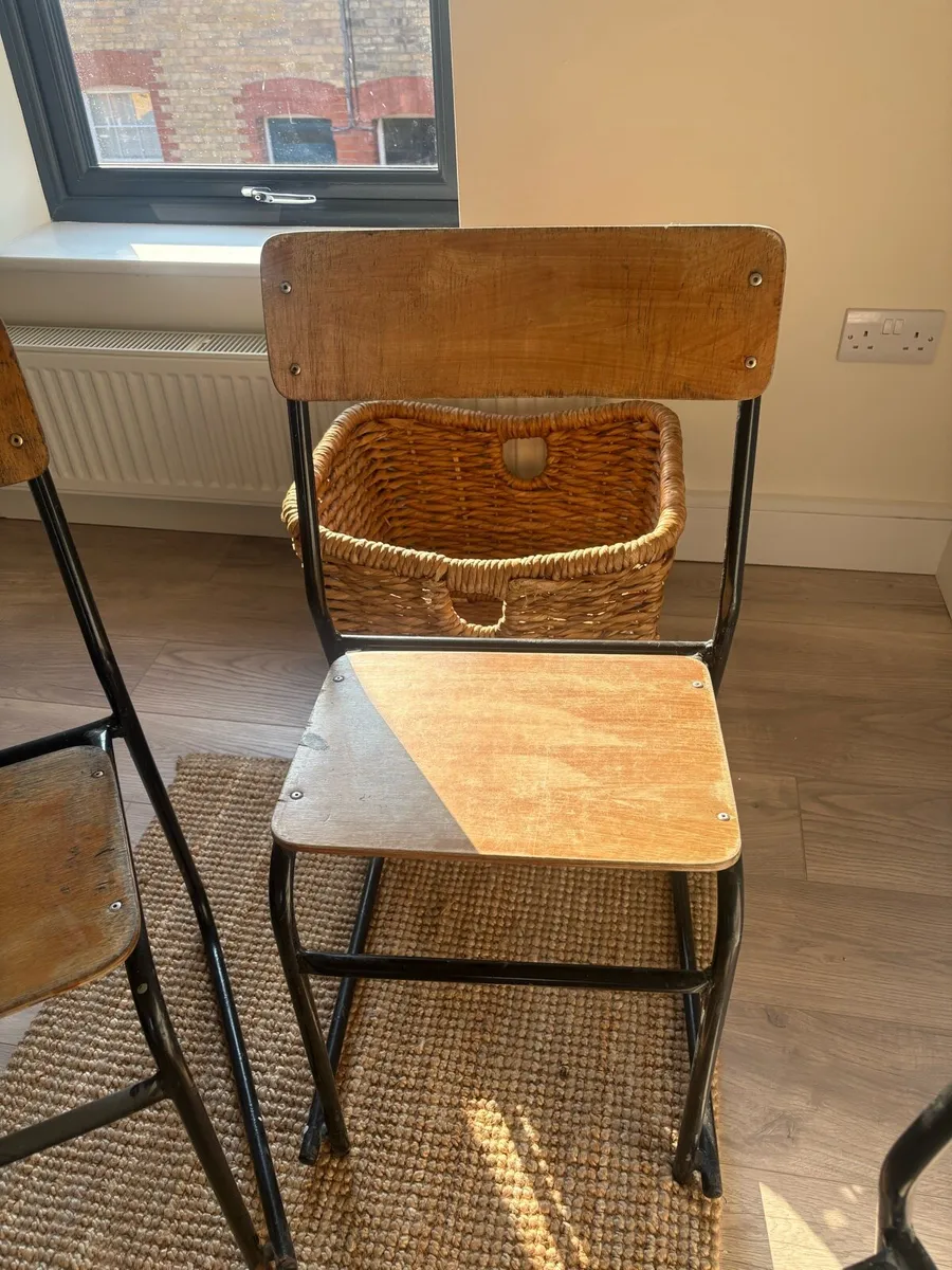 Industrial style chairs €20 each - Image 4