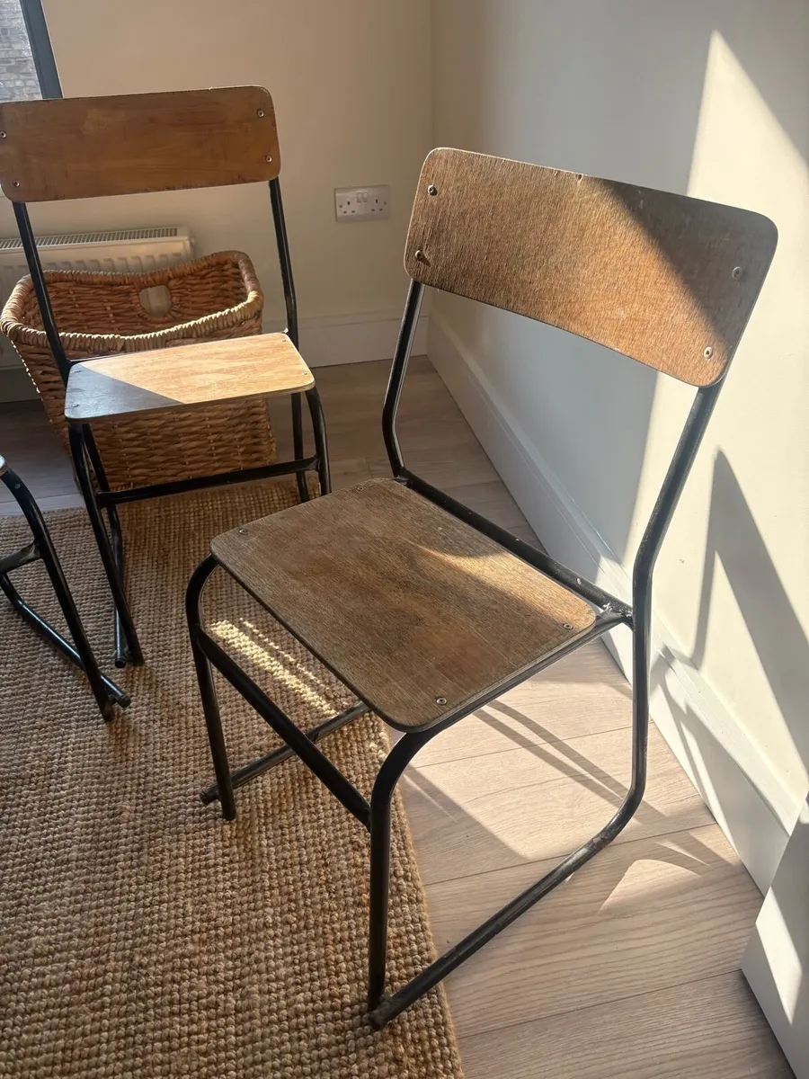 Industrial style chairs €20 each - Image 2