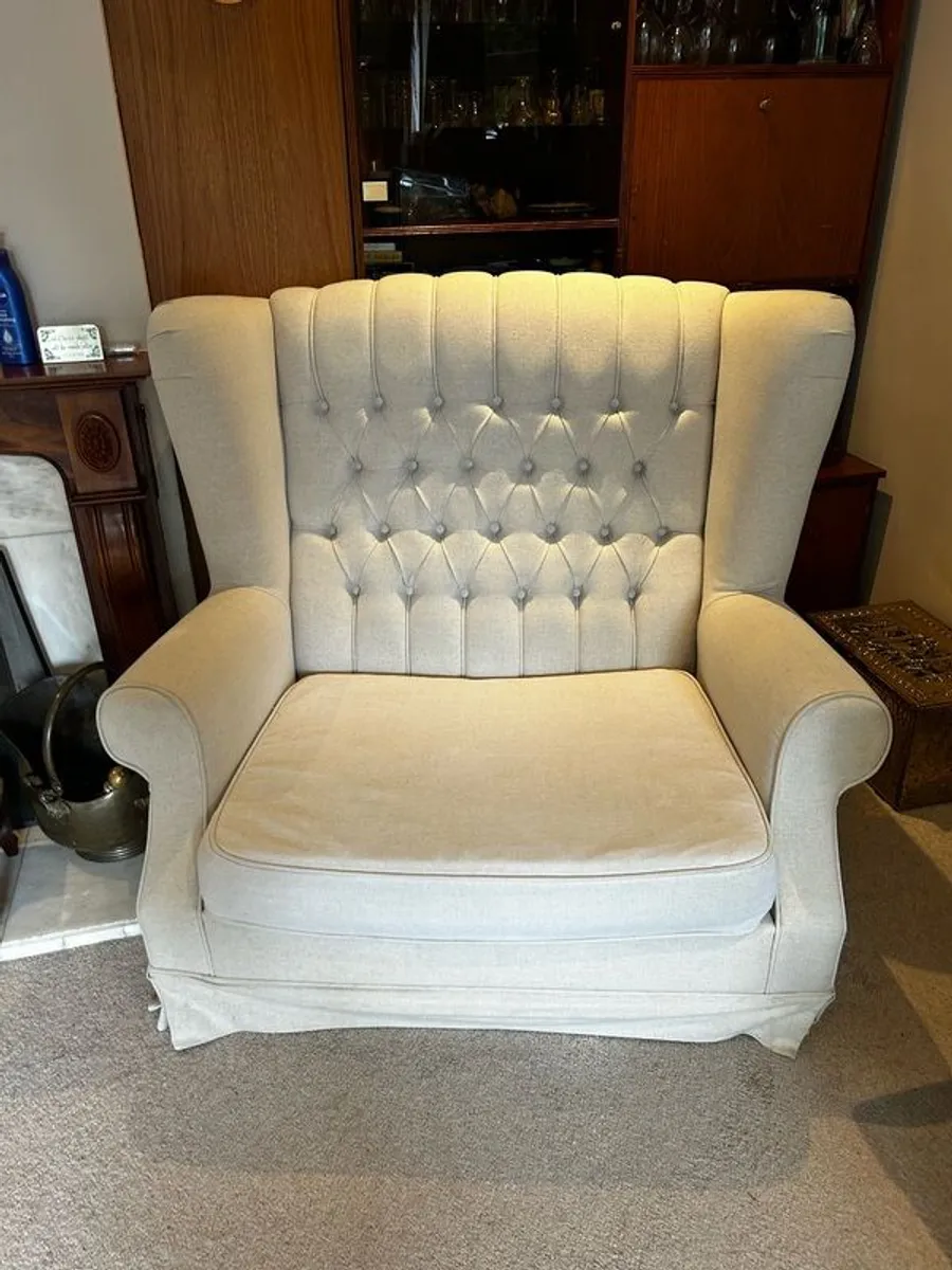 Shanley Interiors cuddle chair/ love seat - Image 1