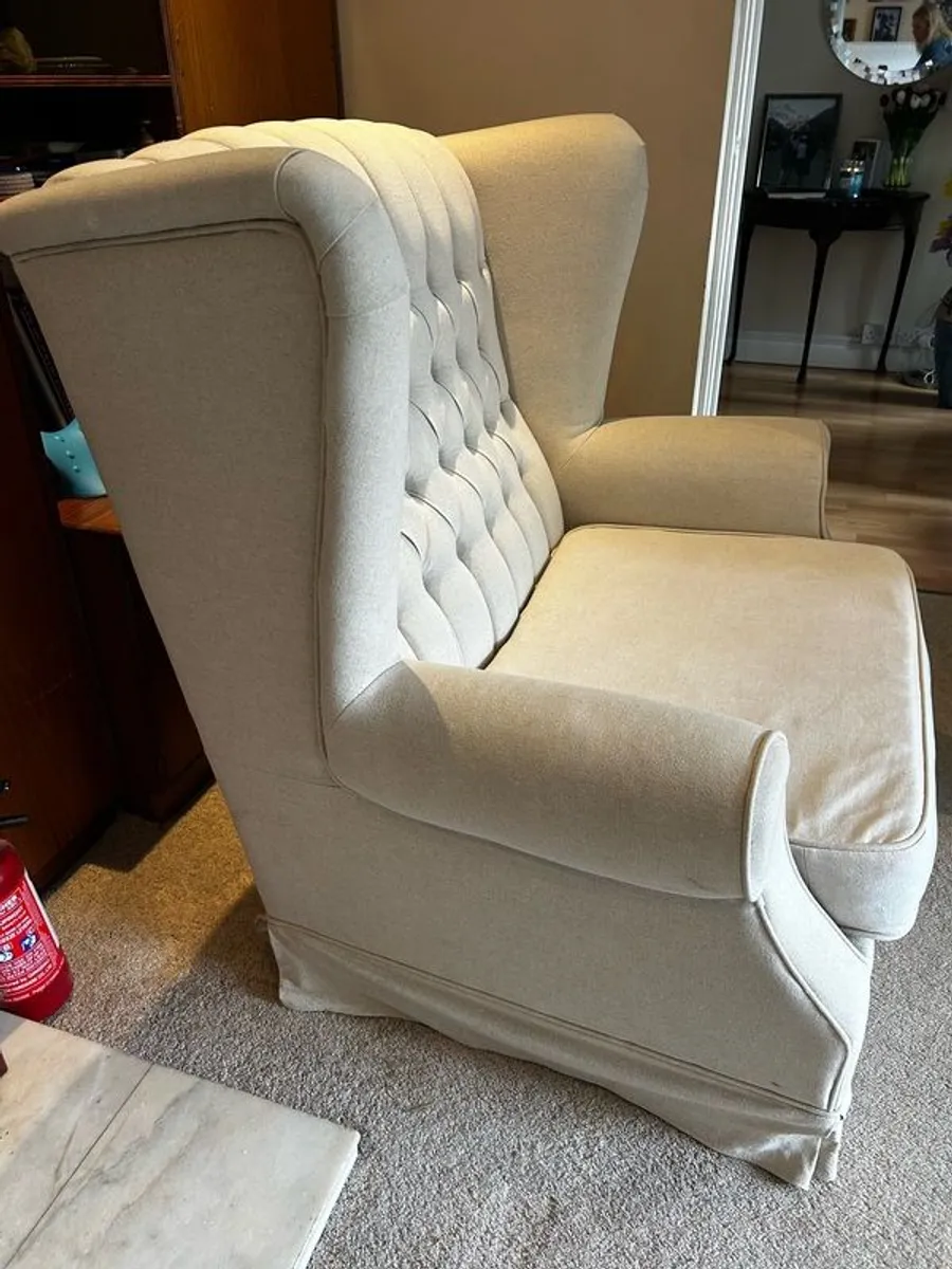 Shanley Interiors cuddle chair/ love seat - Image 3