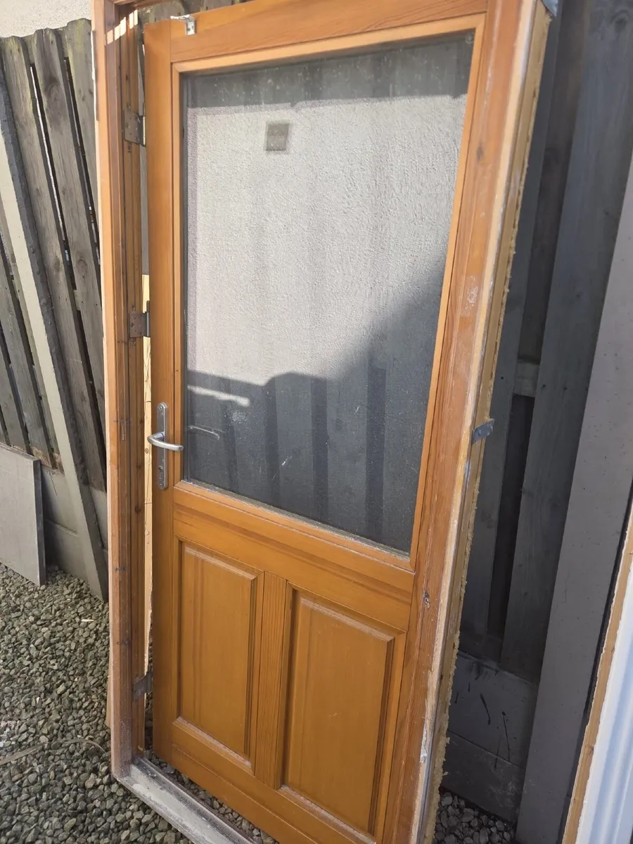 Matching Rational pine, wooden door & window. - Image 2