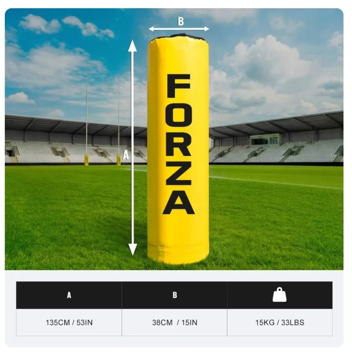 FORZA Full-Height Rugby Tackle Bag - Image 3