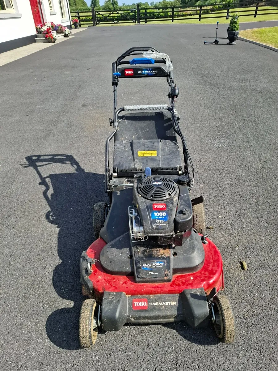 Toro time master for sale - Image 3