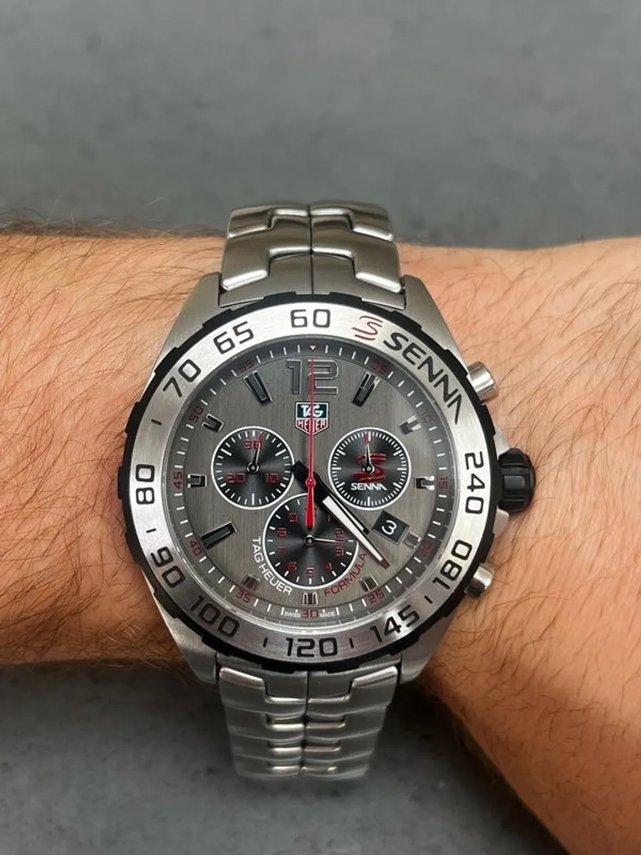 TAG Heuer Formula 1 Senna Edition 43mm Chronograph | Full Set - Image 2