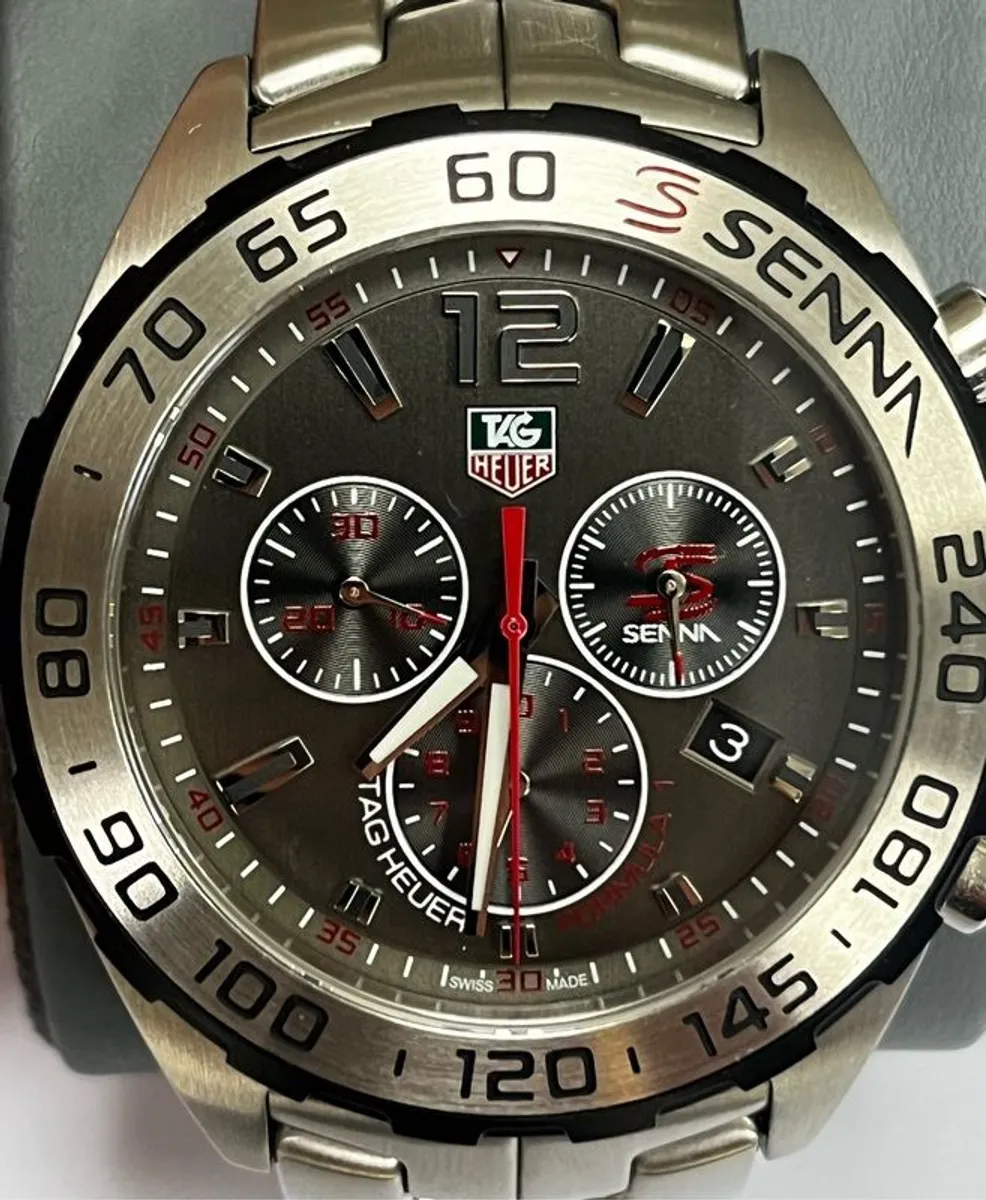 TAG Heuer Formula 1 Senna Edition 43mm Chronograph | Full Set - Image 3