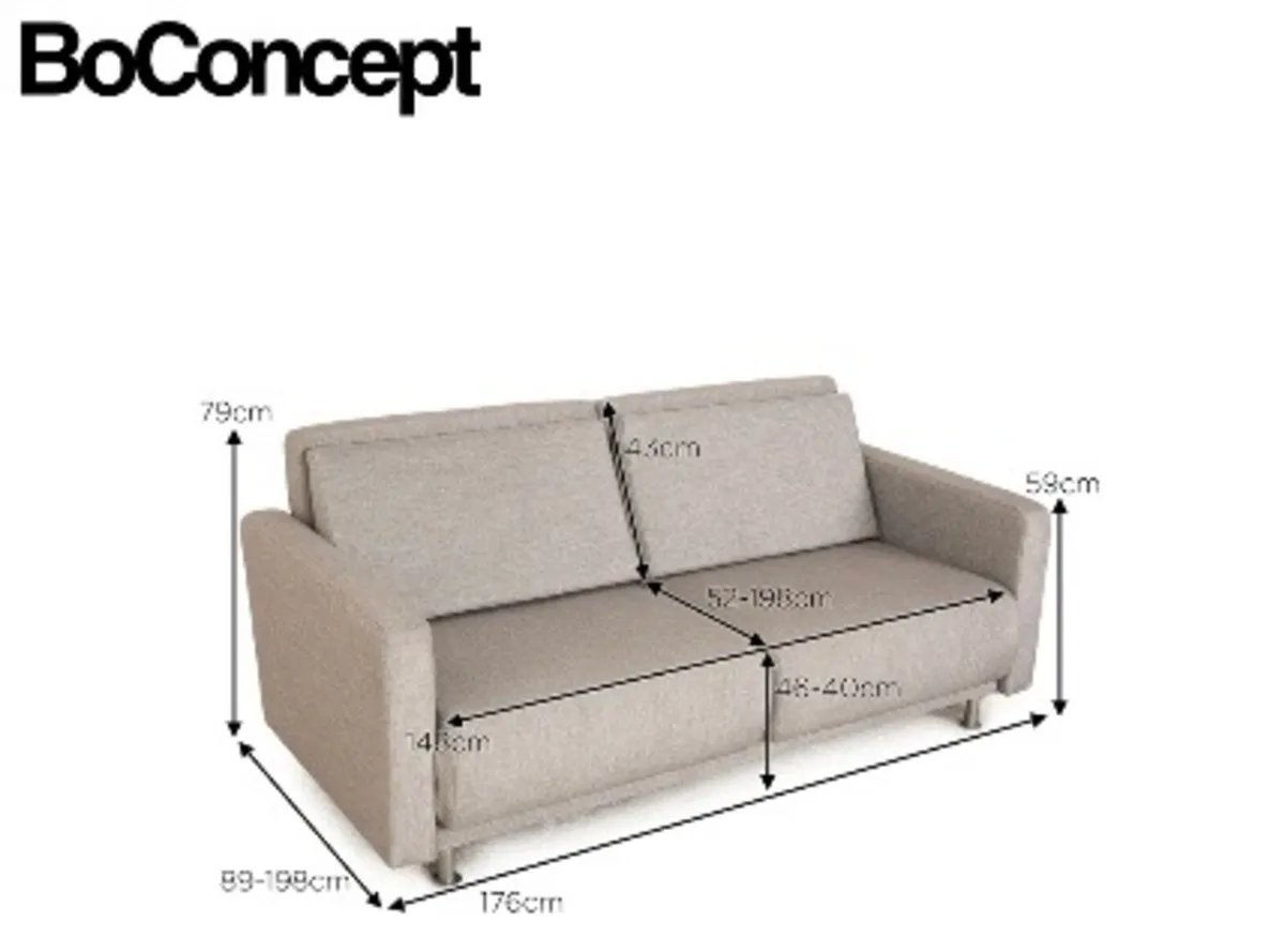 Bonconcept sofa bed - Image 3