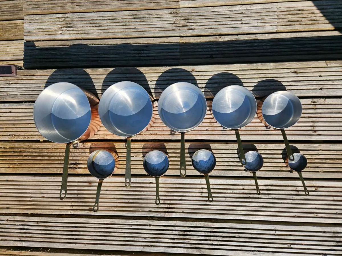10 Vintage Copper Pots | Nationwide Delivery - Image 4