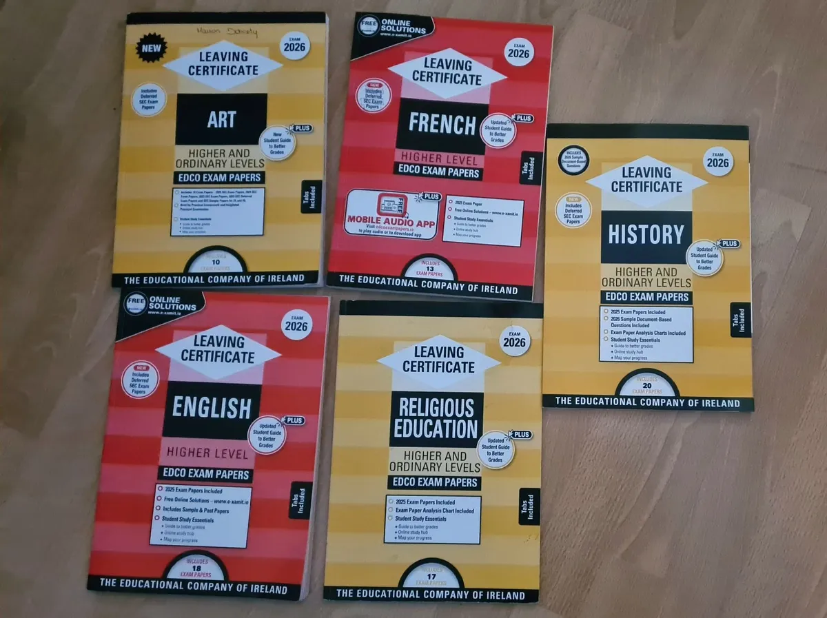 Leaving Cert Books - History, Religion, French etc - Image 3