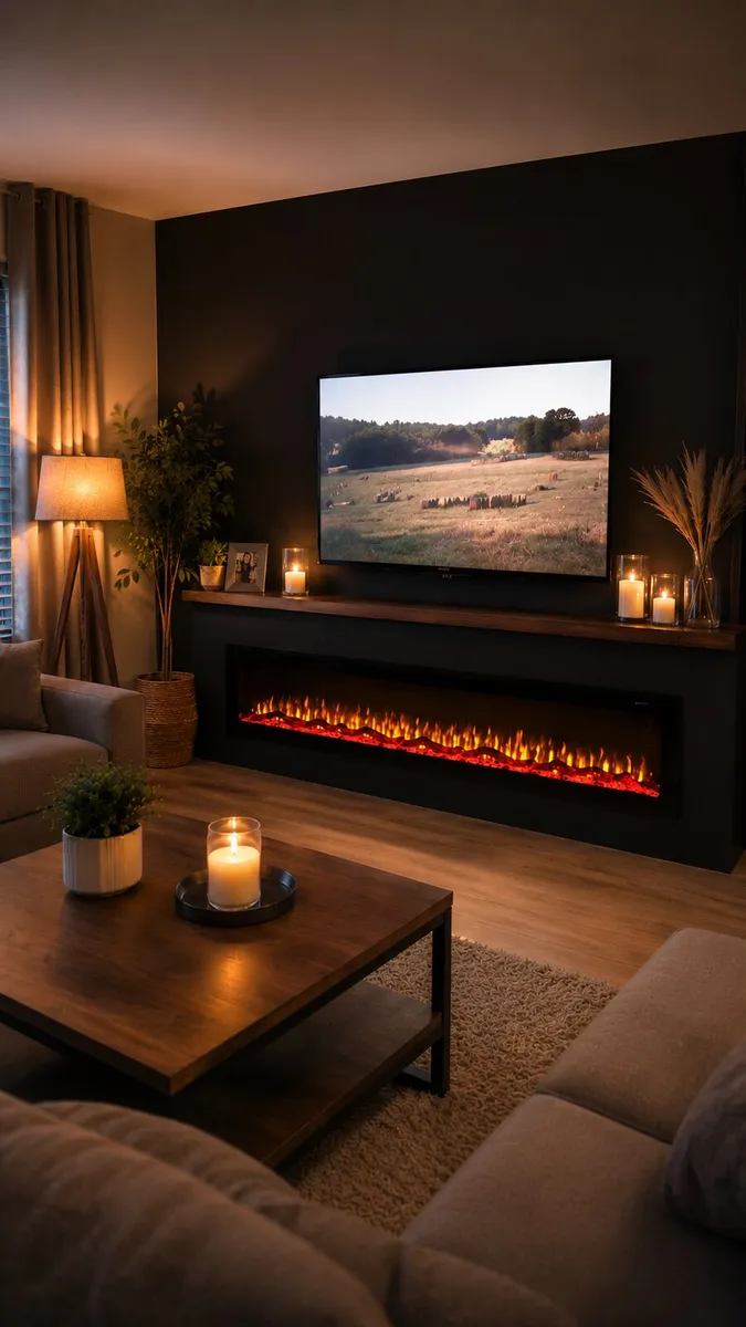 72inch Electric Fireplaces.300e off Free delivery - Image 2