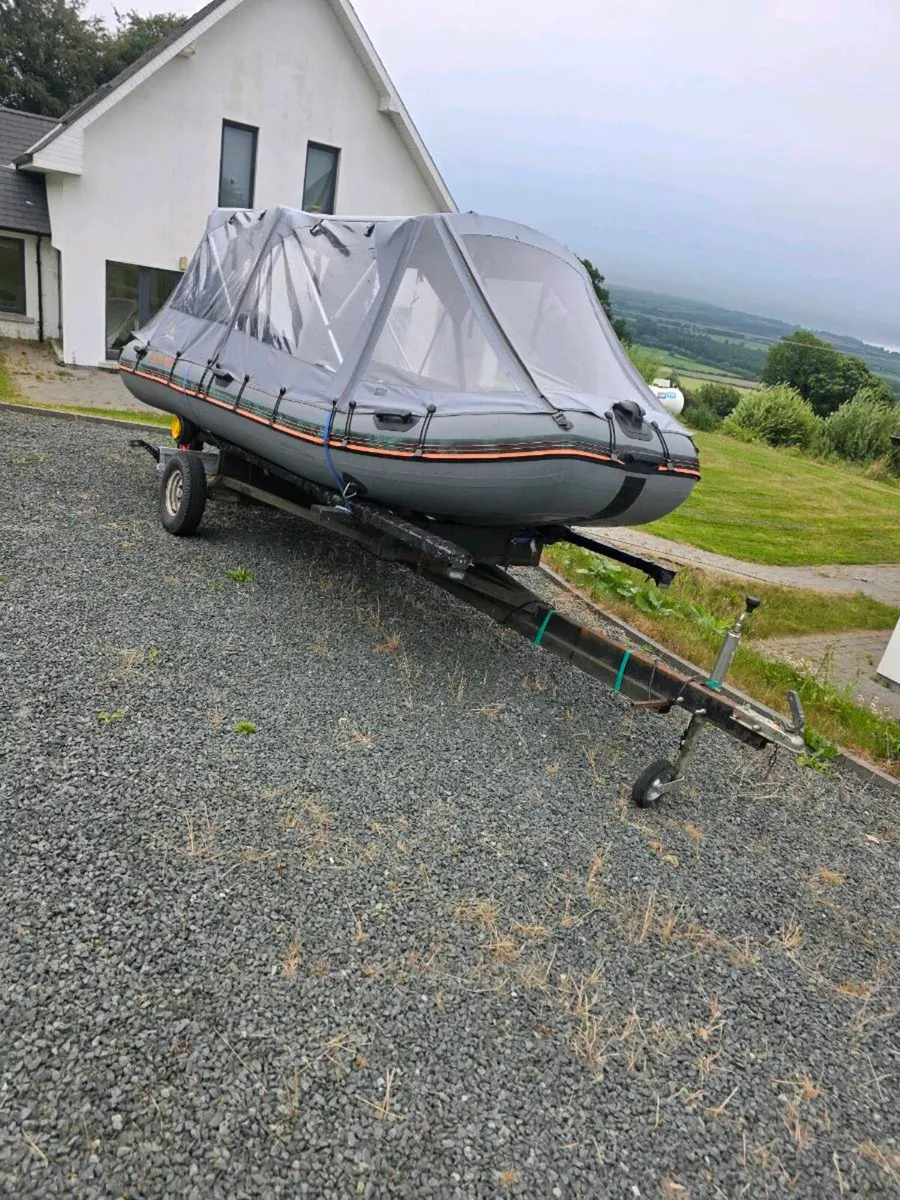 KOLIBRI” inflatable motor boat KM-450 - Image 2