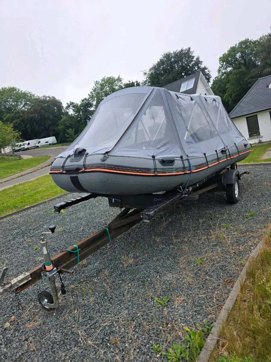 KOLIBRI” inflatable motor boat KM-450 - Image 1