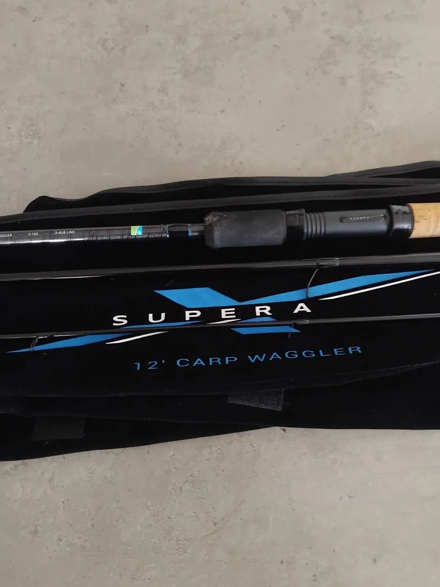 Preston superium x 12ft carp waggler rod - Image 1