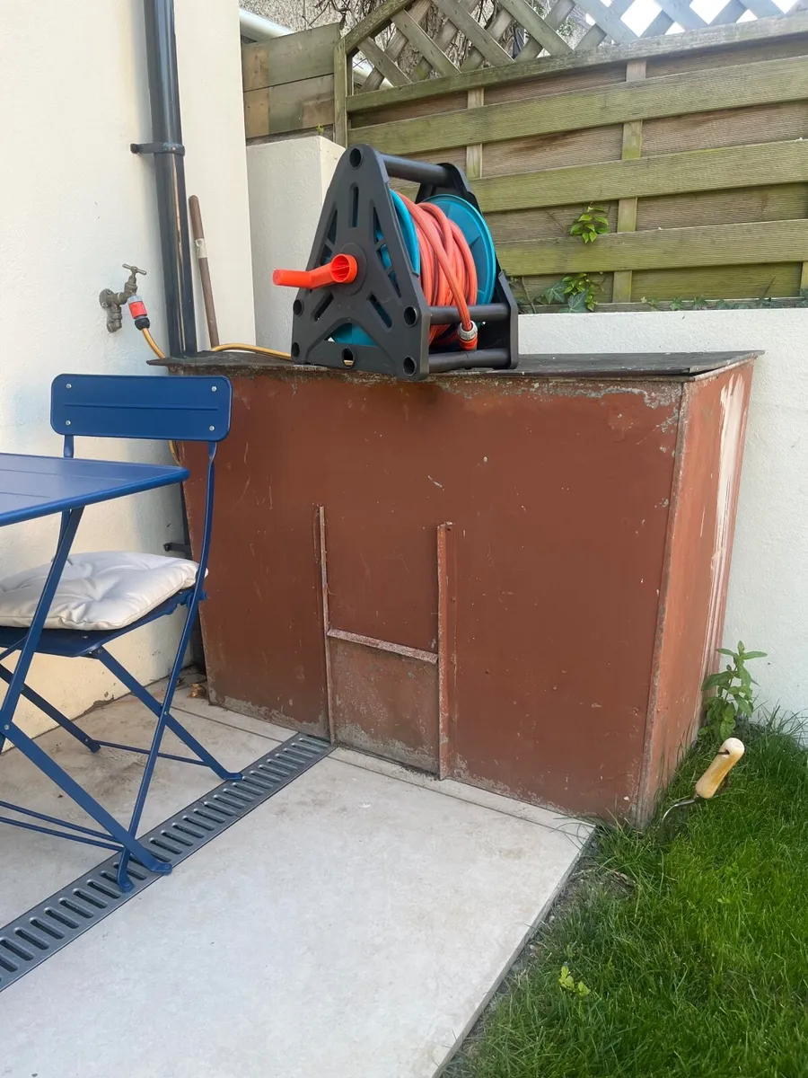 Free Large Metal  Storage Box