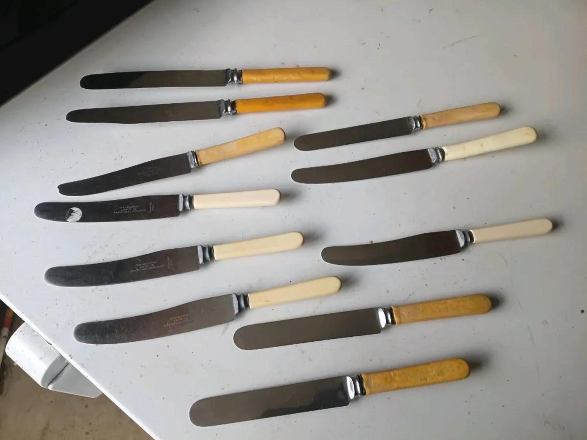 Antique butter knives - Image 1