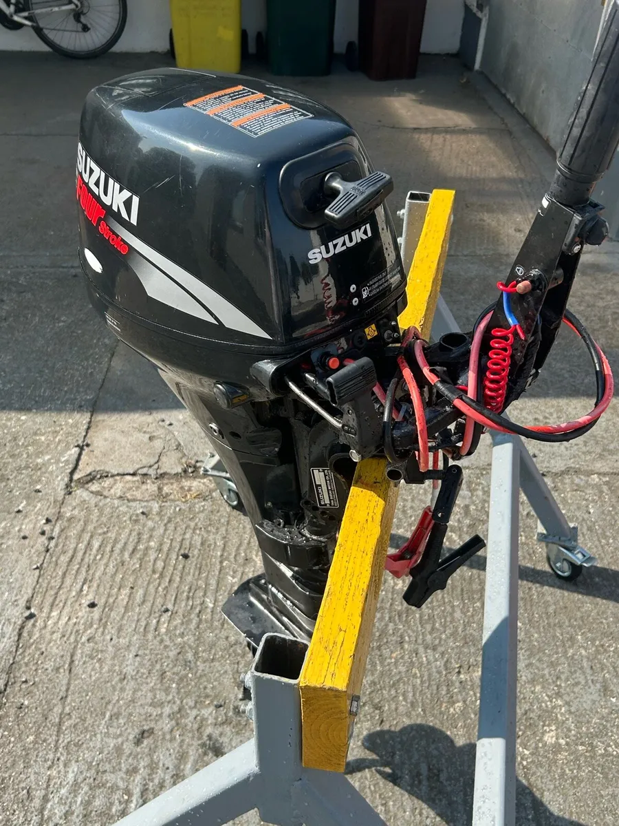 Suzuki 15hp 4 Stroke Outboard Engine Long Shaft - Image 4