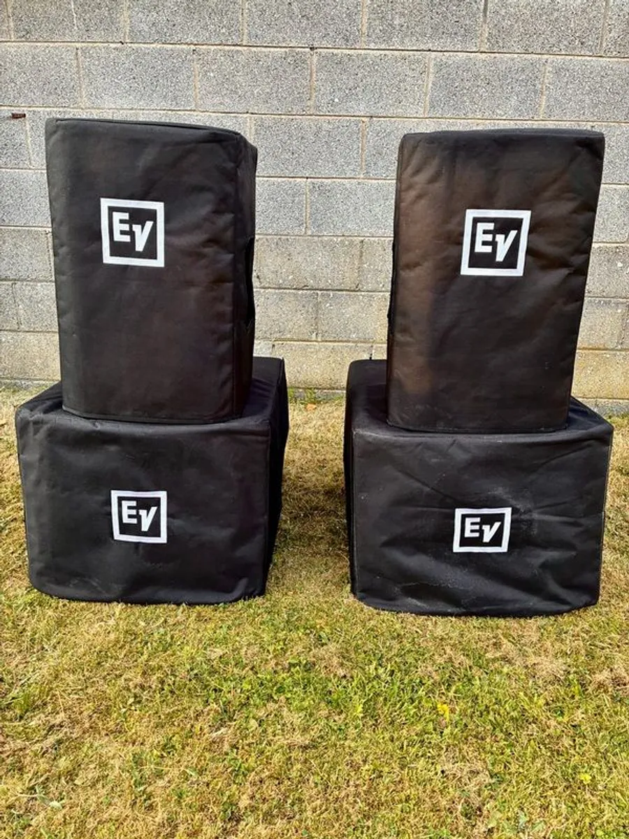 Electro Voice ETX 2 Subs 2 Full Range Audio Speakers - Image 2