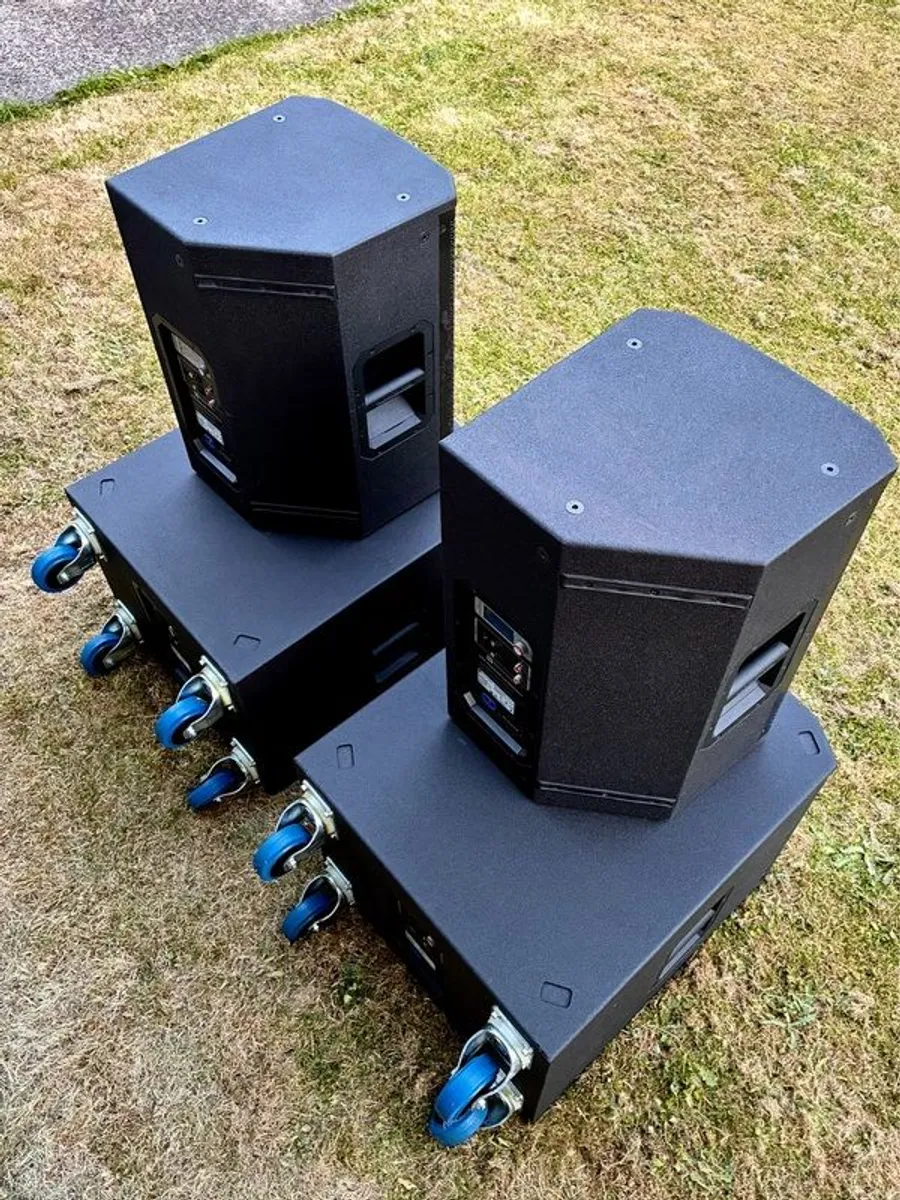 Electro Voice ETX 2 Subs 2 Full Range Audio Speakers - Image 3