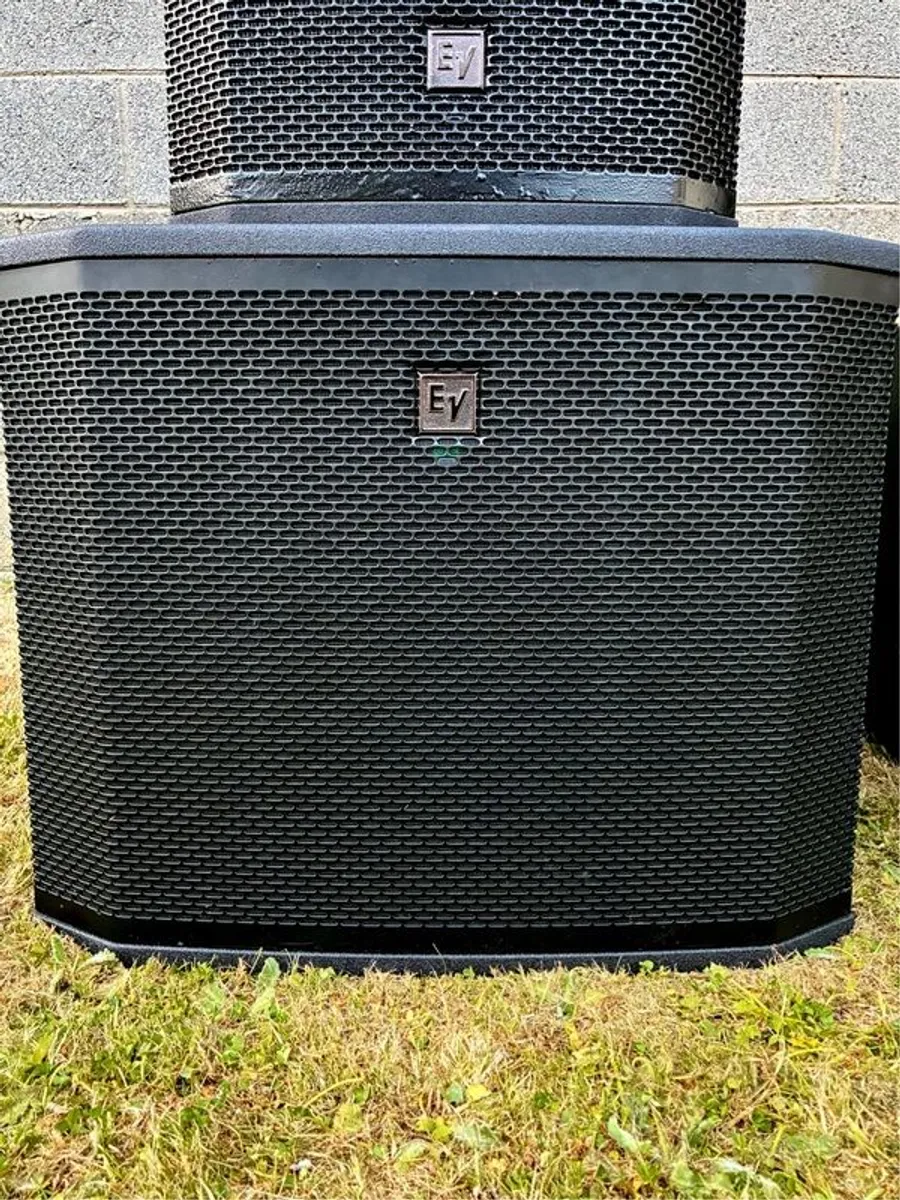 Electro Voice ETX 2 Subs 2 Full Range Audio Speakers - Image 4