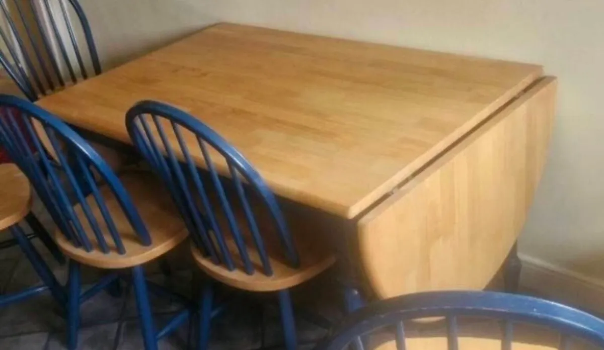 Very Solid Folding Extendable Kitchen Dining Table