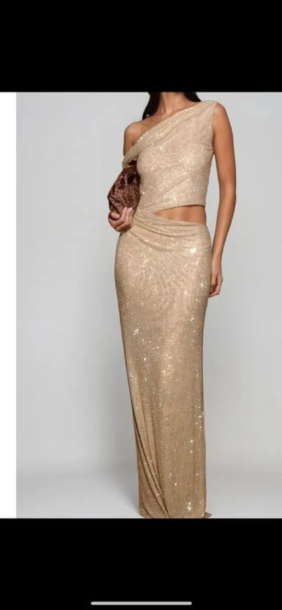 Gold long dress - Image 1