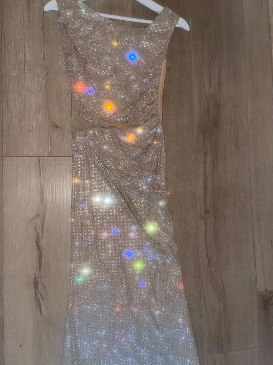 Gold long dress - Image 2