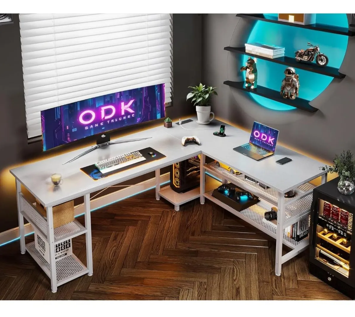 Gaming Desk - L Shaped - Image 2