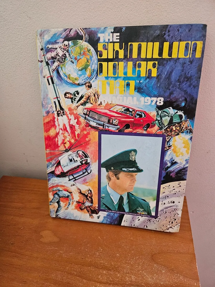 Vintage Six Million Dollar Man Annual - Image 1