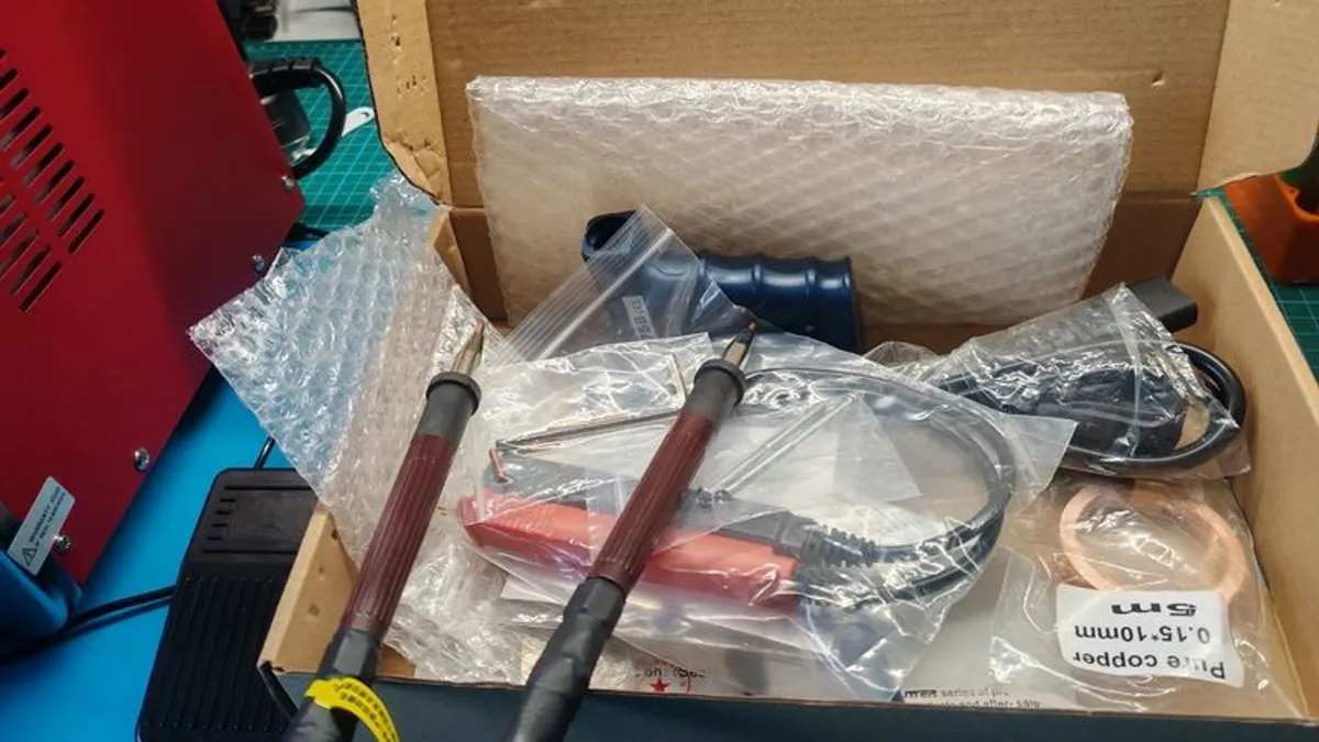 Glitter 811H 42KW Output Aluminum to Copper /Nickle Spot Welding Machine for Lithium, Lithium-Ion Batteries - Image 4