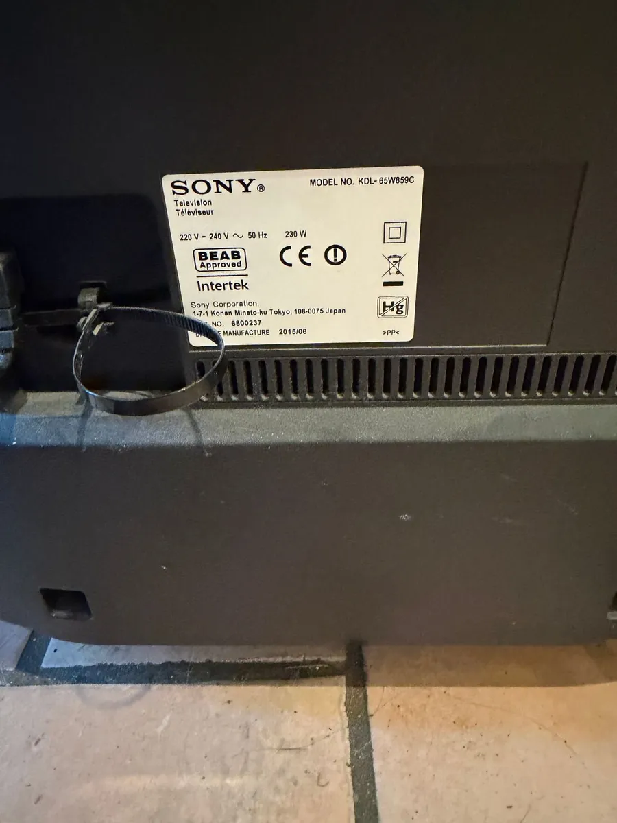 Sony 65-inch Full HD Smart Android 3D TV - Image 2
