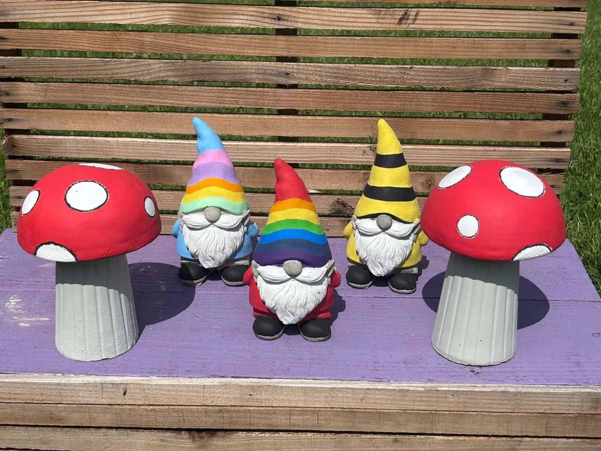 Garden ornaments mushroom - Image 3