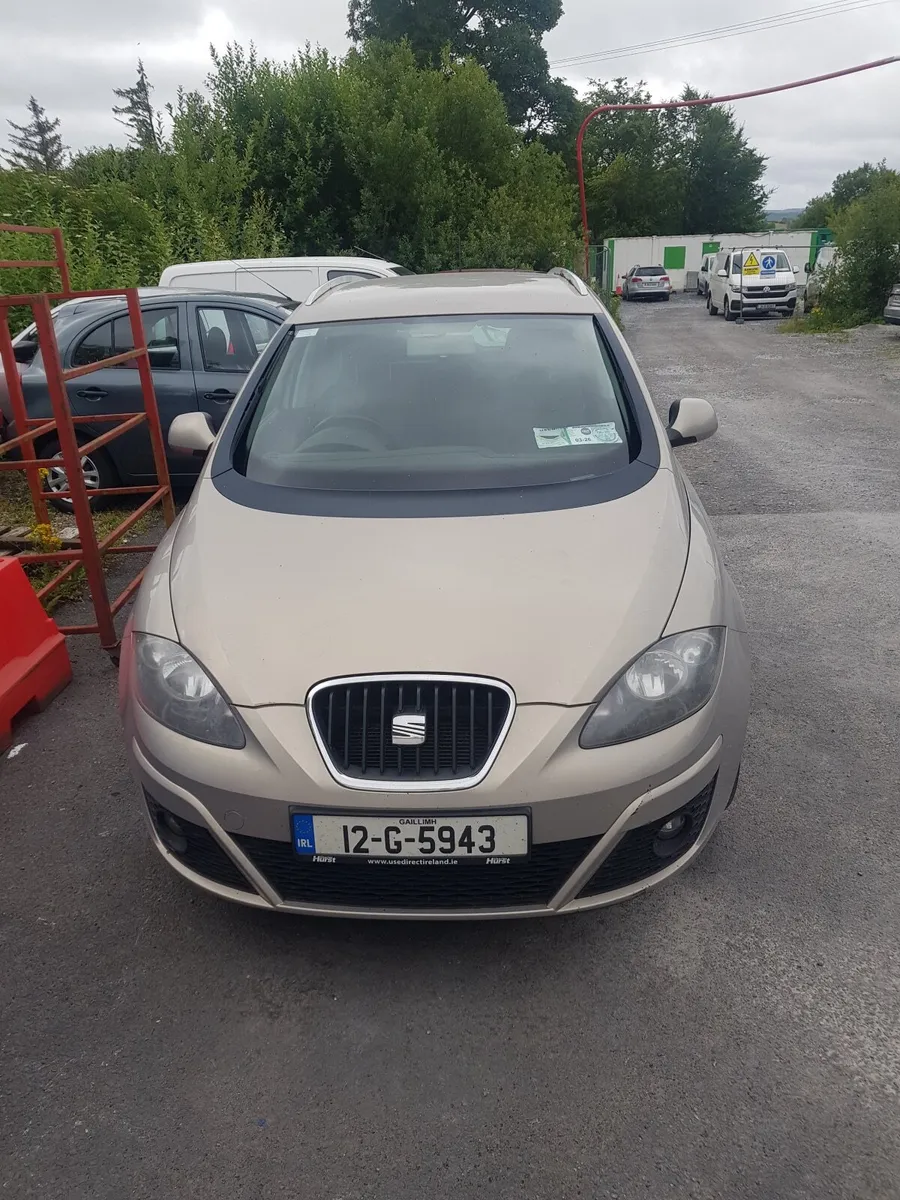2012 Seat Altea XL 1.6l D auto Damaged Repairable - Image 3