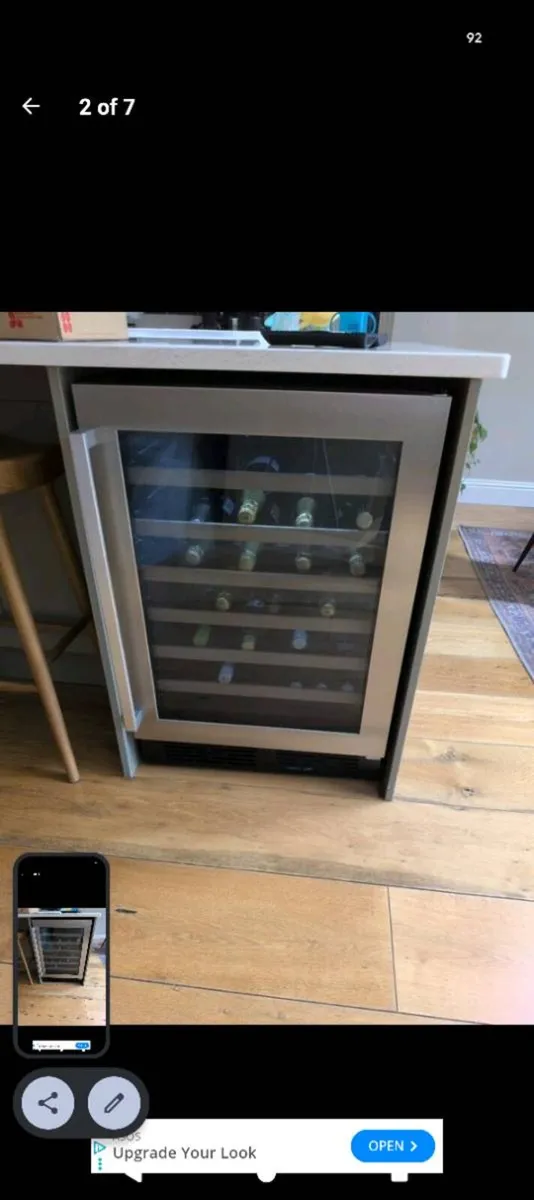 Hisense 54 Bottle Freestanding Wine Fridge - Image 2