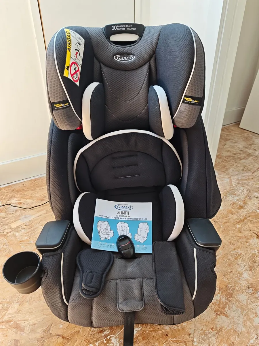 Graco Slimfit Group 0+1/2/3 Child Car Seat - Image 1