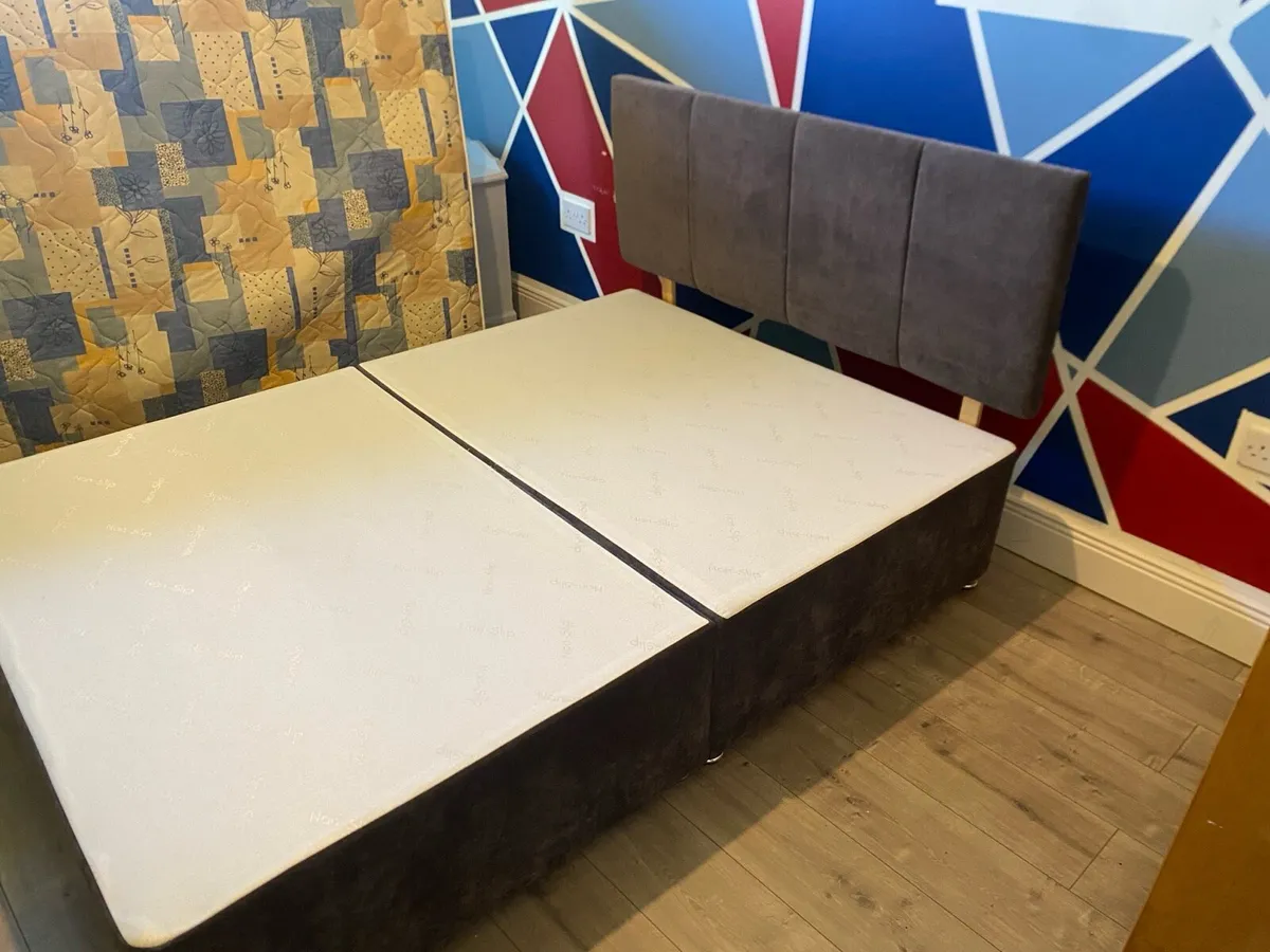 Double bed frame 6ft x 4.5ft - Image 1