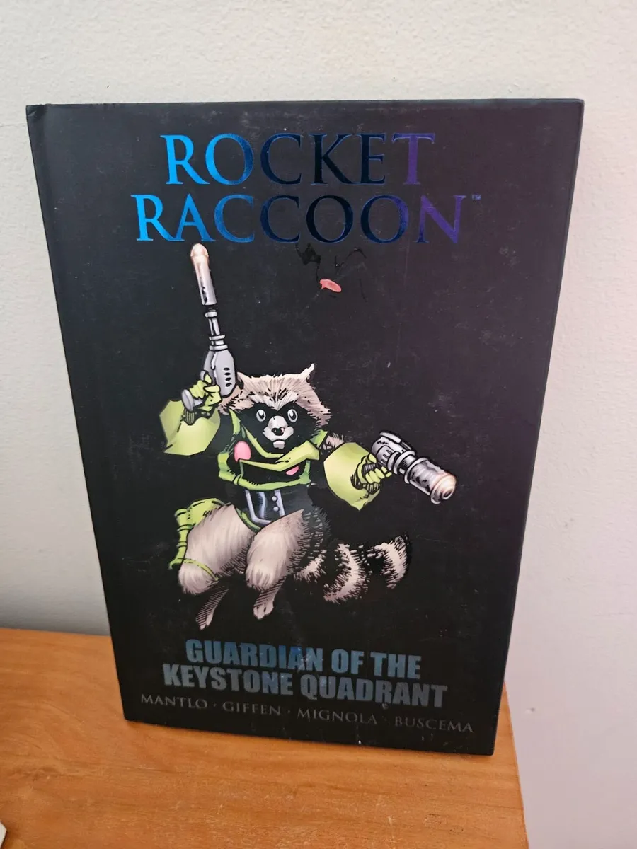 Guardians of the Galaxy Rocket Raccoon Book